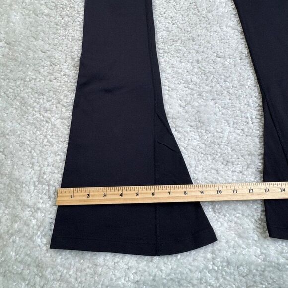 Splits 59 Flare Leggings Black Red Mesh Back Panel 33" Inseam - Picture 5 of 7